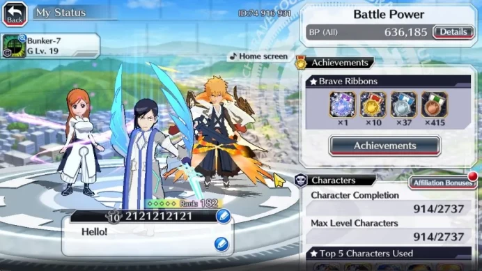 [GLOBAL]52K Orb|TYBW26[Giselle,Candice],10th Anniv[Rukia,Ichigo],TYBW25[Uryu,Ganju],Byakuya Renewd,Etc|4K AccTic|Klab ID|BBS2623