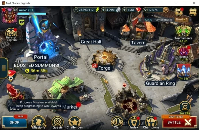 Lv42 711K Power|1 Mythic(Arne)|26 Legend(Teodor,Gurptuk,Dknight,Ninja,Xenomorph,Alice,Firrol,Etc)|75K Energy|Plarium(RSL1465)