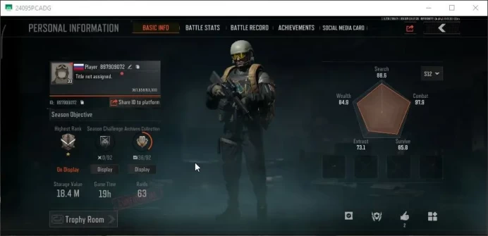 MOBILE Lv30|SV 18M|CV 12M| AX50 SS |AKS-74U QS,AK12 GM,AKM SS,T03 SS,Etc|CN On|Infinite(AB3061)