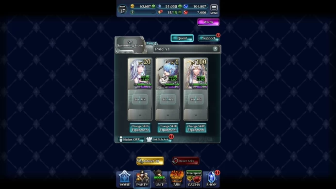 Global|Rank 17| 50k Crystal + Collab Re:Zero + Other Units|Many Resource|Code Only|Check SS(LC751)