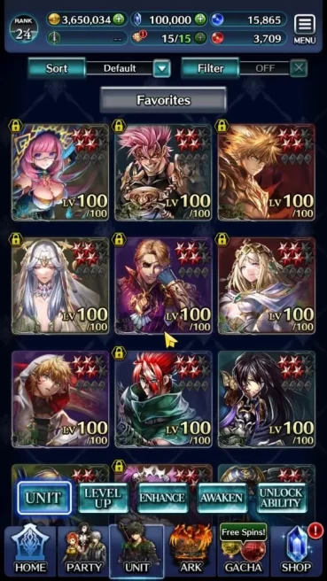 GLOBAL|100K Crystal|Top Tier Units [Arkh King O Dragon,SM Sera,G Lilaha,POG Zero,Etc] 2 UR + 27 SSR Ark|Code Only|(LC1219)