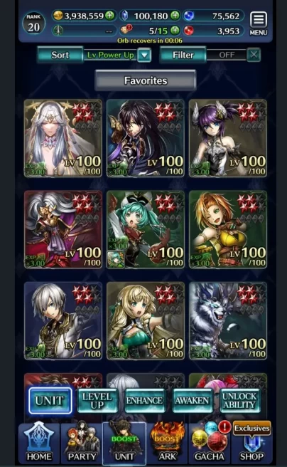 Global|Rank 20| 100k Crystal + Collab Re:Zero + Other Units|Many Resource|Code Only|Check SS(LC788)