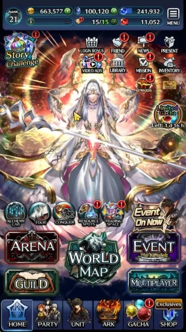 Starter Rank21|100K CRYSTAL|P.O.G. Garland,Yashamaru,Romel WarGod,SeaRover Maddine,G.Lilaha,Etc|1 UR Ark|CodeOnly|CheckSS(LC904)