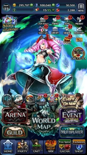 Starter Rank22|100k Crystal|P.O.G. Garland,Graphel,D'dii,SeaRover Maddine,Angel Lukiel,ETC|1UR Ark|CodeOnly|CheckSS(LC914)