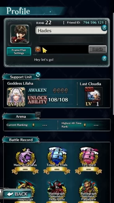 Starter Rank22|100k Crystal|P.O.G. Garland,Graphel,D'dii,SeaRover Maddine,Angel Lukiel,ETC|1UR Ark|CodeOnly|CheckSS(LC914)