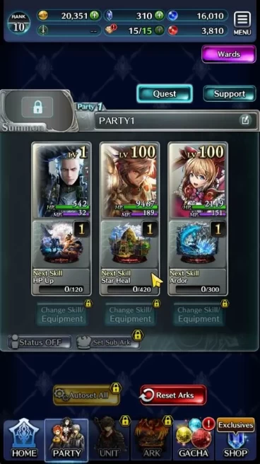 Global|Starter Rank 10 |Vergil,GH Adel,TT Diva,Etc + 7 SSR Ark|Code Only|Check SS(LC927)