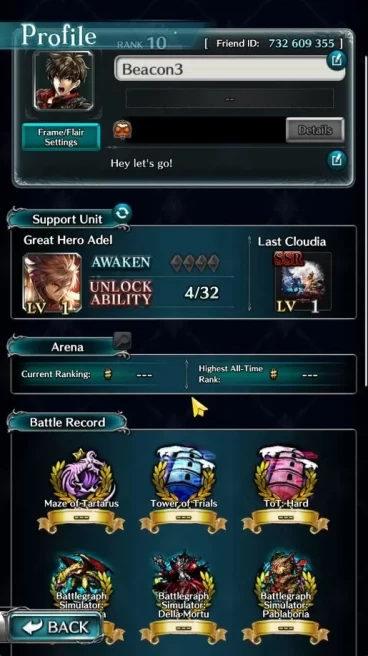 Global|Starter Rank 10 |D Alice,GH Adel,IQ Meredy,Etc|1 UR Ark [Pandemonium]+ 8 SSR Ark|Code Only|Check SS(LC930)