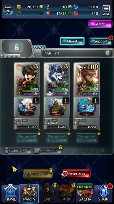 Global|Starter Rank 7|Vergil,Ascended Roland,PoG Zero,Etc|1 LR (DMC Mobile) + 5 SSR Ark|Code Only|Check SS(LC989)