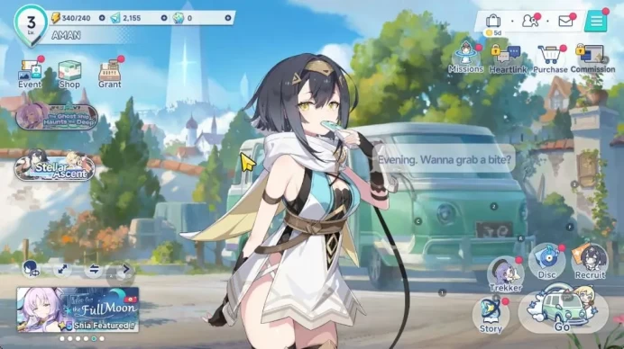GLOBAL| Lv 3 | Starter | 2K SD | 4 SSR [Fressia,Gerie,Chixia,Nanoha] |1 SSR Disc, 8 SR Disc | Log Yostar | Check SS (SSR746)