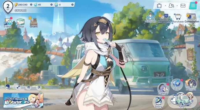 GLOBAL | Frest Starter Level 2 | Chitose, Chixia, Mistique | Log Yostar | Check SS (SSR753)