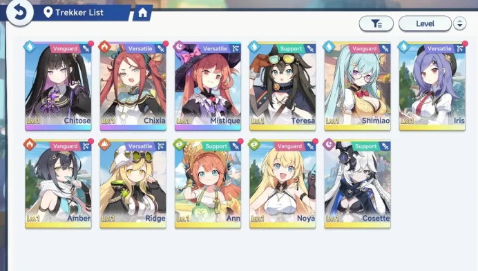 GLOBAL | Frest Starter Level 2 | Chitose, Chixia, Mistique | Log Yostar | Check SS (SSR753)