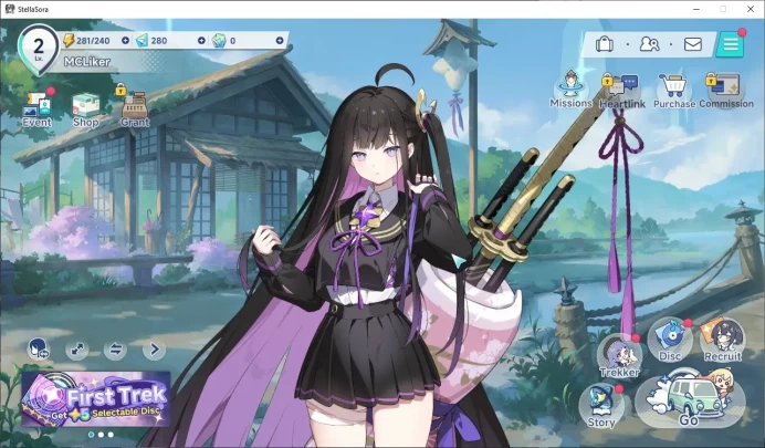 GLOBAL | Fresh Starter Lv 2 + 2 SSR | Chitose , Minova T1 | Story 1-1 |Selector ON | Log Yostar | Check SS (SSR754)