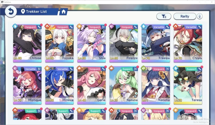 GLOBAL Lv32| 4.6k SDust| 11 SSR 4 Limit (Chitose,Fuyuka,Firenze)+Disc,Shia,Freesia,etc | 13 SSR Disc |Yostar| Check SS (SSR963)