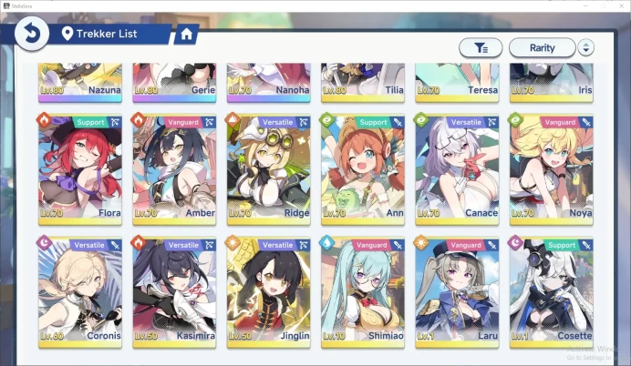 GLOBAL Lv40| 11k SDust| 9 SSR 4 Limit+Disc (Chitose,Fuyuka,Shia,Nazuka),GerieT3,FreesiaT1,etc|20SSR Disc|Yostar|CheckSS (SSR955)