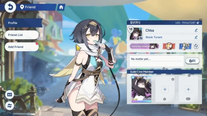 GLOBAL | Lv 18 | 3 SSR Chitose T2+Sign [Nazuna,Gerie] | 2 SSR Disc,15 SR Disc | Log Yostar | Check SS (SSR799)