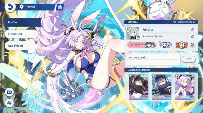 GLOBAL Lv21|6SSR+Sign (Chitose,Nahona+Sign,Chixia+sign,Shia,Freesia T1,Mistique)|16 SR Disc|Log Yostar|Check SS (SSR804)