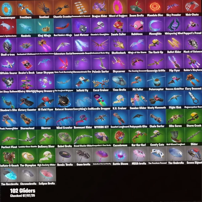 [PC/PSN/XBOX] 110 Skins+Winterfest Bushranger+Dynamo TNTina+Slayer Juice WRLD+Ezio Auditore+Massai+Darth Vader+Malik+150 VB #LOT-137440