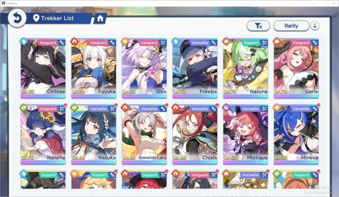 GLOBAL Lv40| 12 SSR 5 Limit (ChitoseT2,Fuyuka,Shia,Nazuka,SnowishLaru),ChixiaT4,etc |6k SD + 14 LimitTicket |Yostar| SS (SSR942)