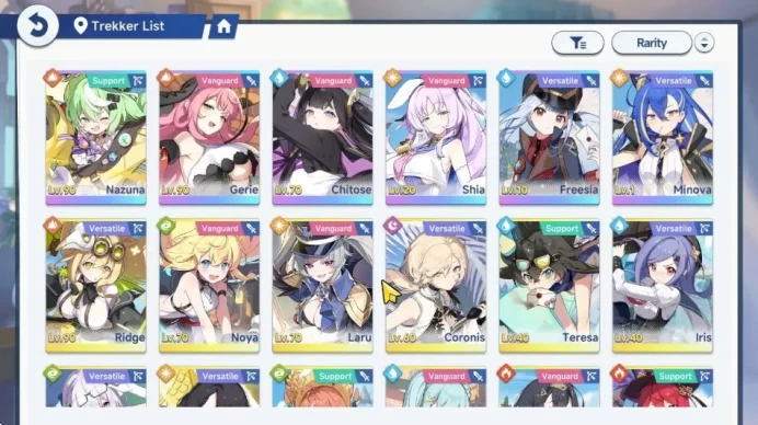 GLOBAL Lv35| 6 SSR (FreesiaT2+Sign,GerieT1+Sign,Minova+Sign,ShiaT1,Chitose,Etc) | 8 SSR Disc |Log Yostar| Check SS (SSR836)