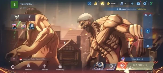 Hero 7|Starter with Legend Skin Selection Chest(Di Renjie,Angela,Yao,Skin Fragment 16)|Log Infinite|Check SS(HOK1963)
