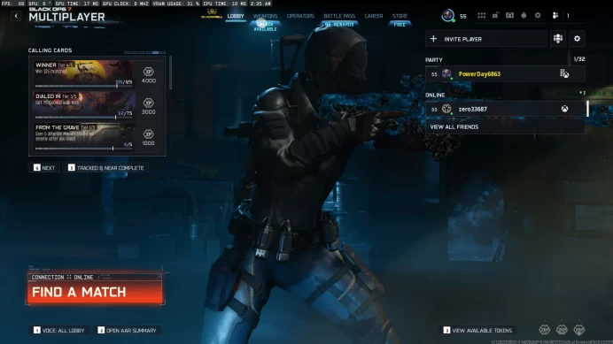 PRESTIGE 5 LEVEL 55 | SINGULARITY HARD UNLOCKED 30/30 | GAME NOT PURCHASED  | ALL PLATFORMS PS/XBOX/PC | 450+ CAMOS | 14+ OPERATORS