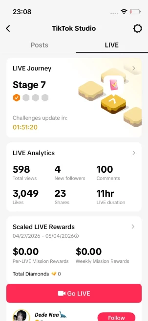 Instanly Delivery/ 46K Real Followers+810K Real Likes/ MOTIVATION Content/ Live Stream/ Full Access