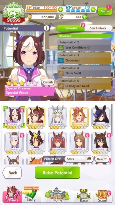 GLOBAL 90K TeamRank|644 carats|5 Trainee 3star+11 SSR Card[Super CreekLB2,MatikanetannhauserLBM,Etc]|LogID|Check SS(UM1198)
