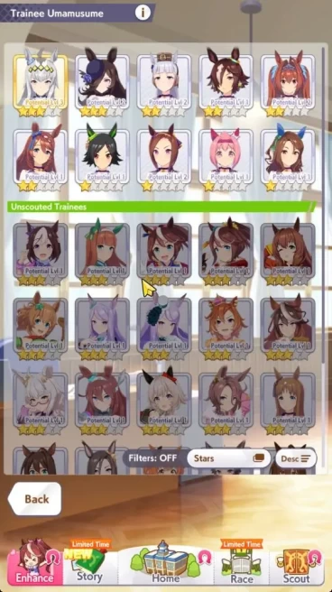 GLOBAL 47K TeamRank|2 Trainee 3star + 11 SSR Support Card[Kitasan U3,Matikane MLB U3,Ines Fujin,Etc]|LogID|Check SS(UM1148)