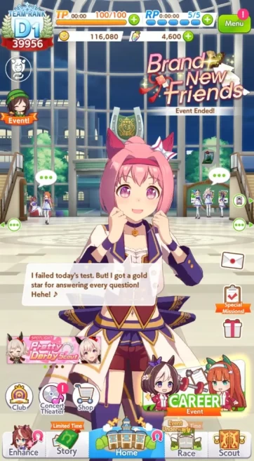 GLOBAL 39K TeamRank|1 Trainee 3star + 11 SSR Support Card [Kitasan Black U4, MatikaneU2, SC+FM & Etc]|LogID|Check SS(UM1143)