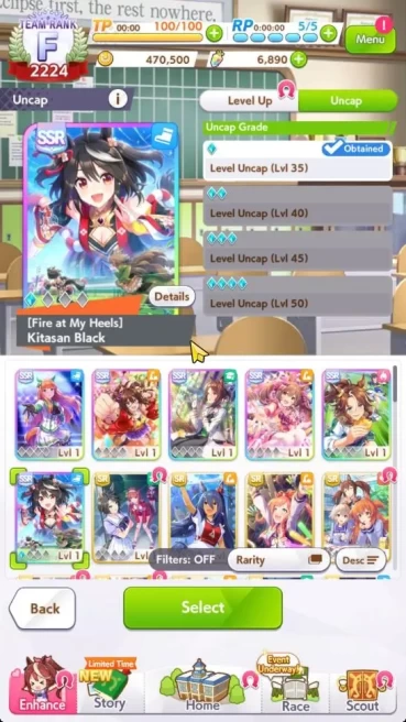 GLOBAL|Fresh Starter 6890 Carats|6 SSR[Kitasan,Fine Motion,S Suzuka,M Palmer,S Falcon,etc]|SSR Ticket Untouch|Check SS (UM1131)