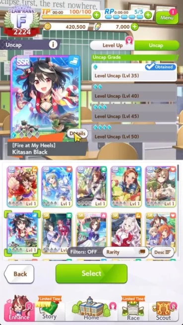 GLOBAL|Fresh Starter 7000 Carats|6 SSR[Kitasan,Fine Motion,Satono,Seiun,Bakushin,etc]|SSR Ticket Untouch|Check SS (UM1127)
