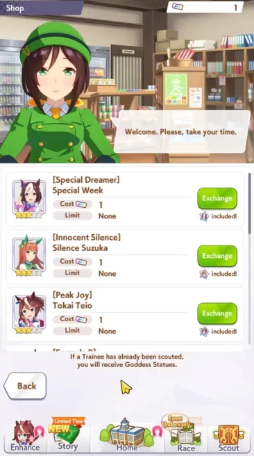 [GLOBAL] 1590 Carats | Starter 3 SSR Support (Super Creek, Fine Motion, Sepcial Week) |Selector  On|Log ID| Check SS (UM812)