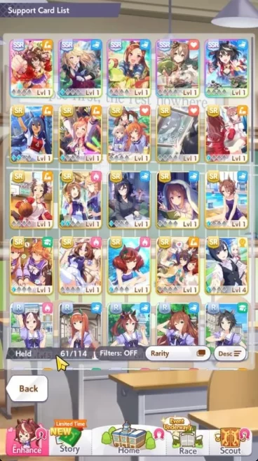 GLOBAL|Fresh Starter 7000 Carats|6 SSR[Kitasan,Satono,El Condor,Gold City,Etc]|SSR Ticket Untouch|Check SS|Check SS(UM1123)