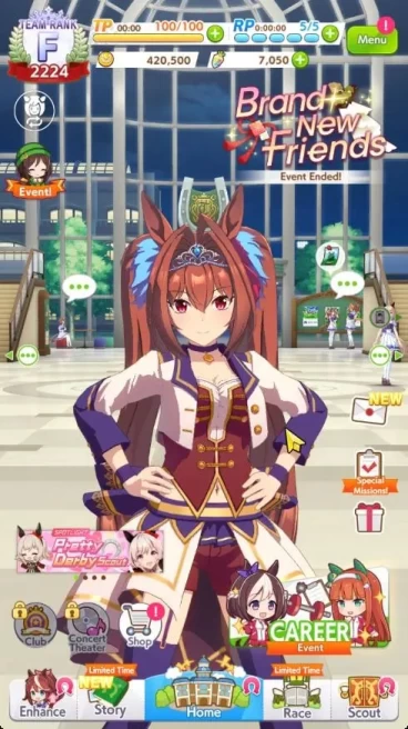 GLOBAL|Fresh Starter 7050 Carats|4 SSR[Kitasan Black,Tamamo Cross,Air Shakur,Etc]|SSR Ticket Untouch|Check SS|Check SS(UM1122)