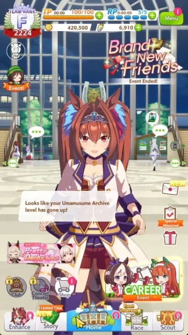 GLOBAL|Fresh Starter 6910 Carats|6 SSR[Kitasan ,Super Creek,Satono,Ougri Cap,Etc]|SSR Ticket Untouch|Check SS|Check SS(UM1120)