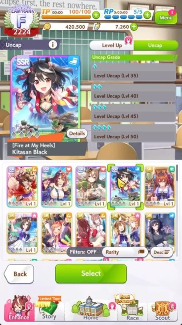 GLOBAL|Fresh Starter 7260 Carats|4 SSR[Kitasan ,Super Creek,El Condor,Satono,Etc]|SSR Ticket Untouch|Check SS|Check SS(UM1117)