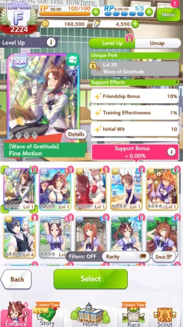 [GLOBAL] 4550 Carats | 2 SSR (Super Creek, Fine Motion) 3x Multi | Selector On |Fresh Story|Log ID| Check SS (UM823)