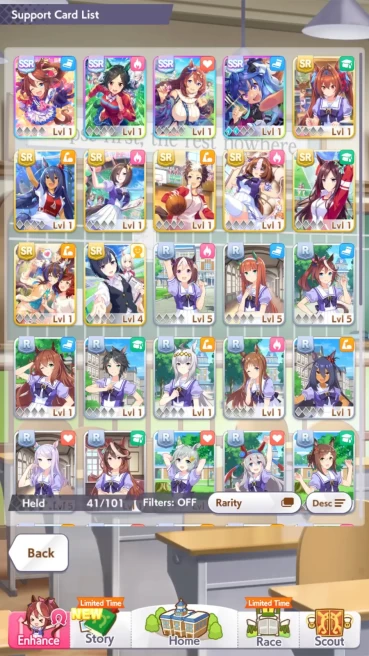 [GLOBAL] 2220 Carats|4SSR (Super Creek,Twin Turbo, Tokai Teio, Winning Ticket) | Selector On |Fresh Story|Log ID|Check SS(UM825)