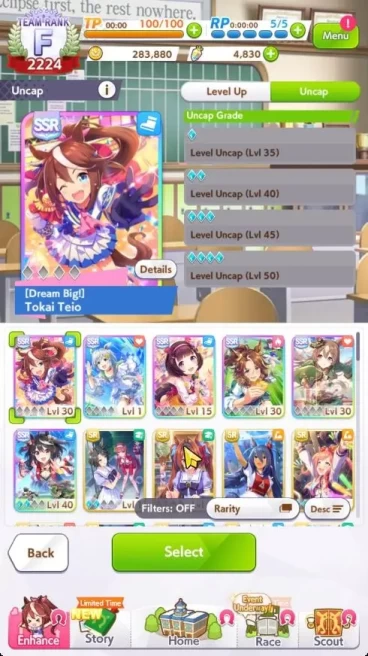 GLOBAL|Fresh Starter 4830 Carats|7 SSR[Kitasan LB 2,Satono Diamond,Seiun Sky,Etc]1 Traine 3 star|Check SS|Check SS(UM1113)