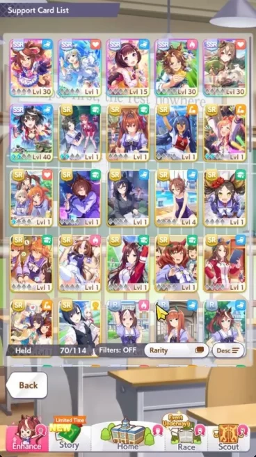 GLOBAL|Fresh Starter 4830 Carats|7 SSR[Kitasan LB 2,Satono Diamond,Seiun Sky,Etc]1 Traine 3 star|Check SS|Check SS(UM1113)