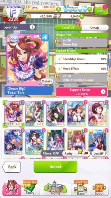GLOBAL|Fresh Starter 4940 Carats|7 SSR[Kitasan LB 1,Super Creek,Fine Motion,Etc]|SSR Ticket Untouch|Check SS|Check SS(UM1110)