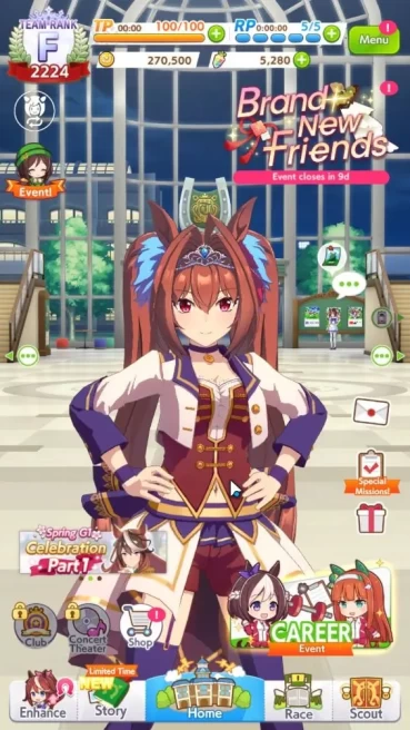 GLOBAL|Fresh Starter 5280 Carats|6 SSR[Kitasan,Satono,Super Creek,Fine Motion,Etc]|SSR Ticket Untouch|Check SS|Check SS(UM1107)