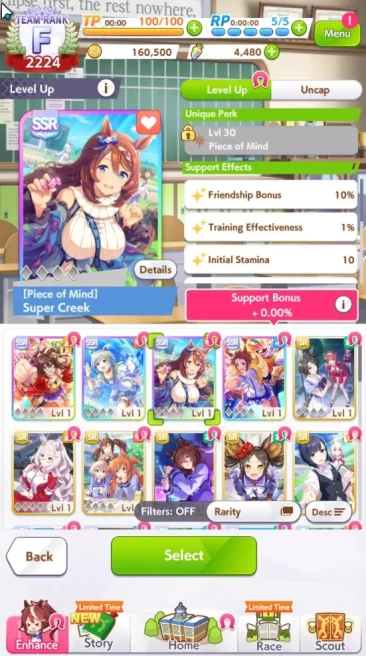 GLOBAL| Best Starter 4.480 Carats + 4 SSR Support (Super Creek, Condor, Seiun,Pegasus) |Selector  On|Log ID|Check SS (UM849)