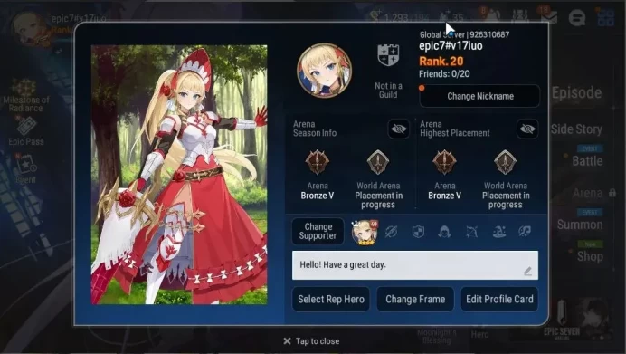 GLOBAL UNVERIF|Starter|2 ML(NM Luna, Harsetti)+ Iseria, Charles|Fresh Abyss|PoH+Bless On|1,2K Energy|Stove|ES4469