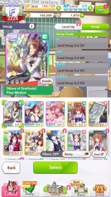 [GLOBAL]Fresh Starter 2 SSR (Super Creek, Fine Motion)| 1870 Carats| 1 Selector On | Fresh Story | Log ID | Check SS (UM857)