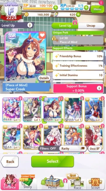 [GLOBAL]Fresh Starter 3 SSR (Super Creek, Fine Motion + 1 SSR)| 1 Selector On | Fresh Story | Log ID | Check SS (UM862)