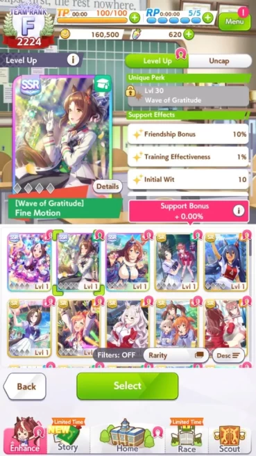 [GLOBAL]Fresh Starter 3 SSR (Super Creek, Fine Motion + 1 SSR)| 1 Selector On | Fresh Story | Log ID | Check SS (UM862)
