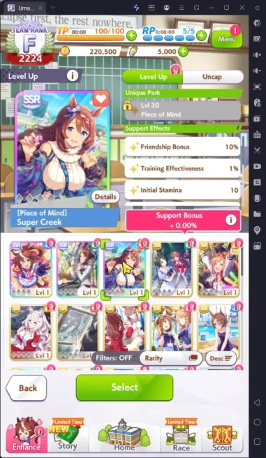 [GLOBAL] Starter 5000 Carats + 3 SSR Supoka (Fine Motion, Super Creek) |Selector On|Log ID|CheckSS (UM1055)
