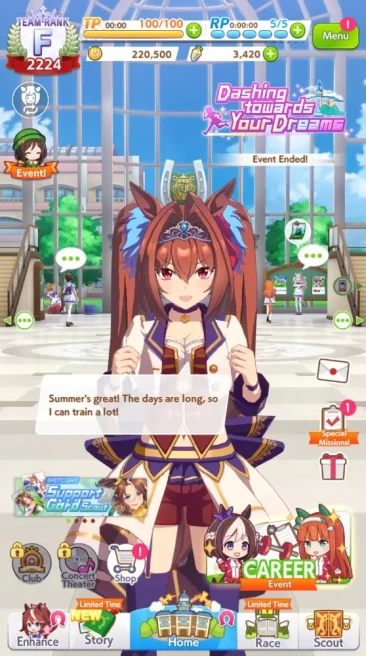 [GLOBAL]Starter 3 SSR Super Creek, Fine Motion, El Condor|Selector+Guarantee On|3420 Carats|Fresh Story|Log ID|Check SS(UM1034)