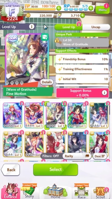 GLOBAL|Fresh Starter 3710 Carats + 4 SSR (Fine Motion,Winning Ticket, &Etc)|3StarVoucher+SSRTicket|LogID|Check SS(UM884)